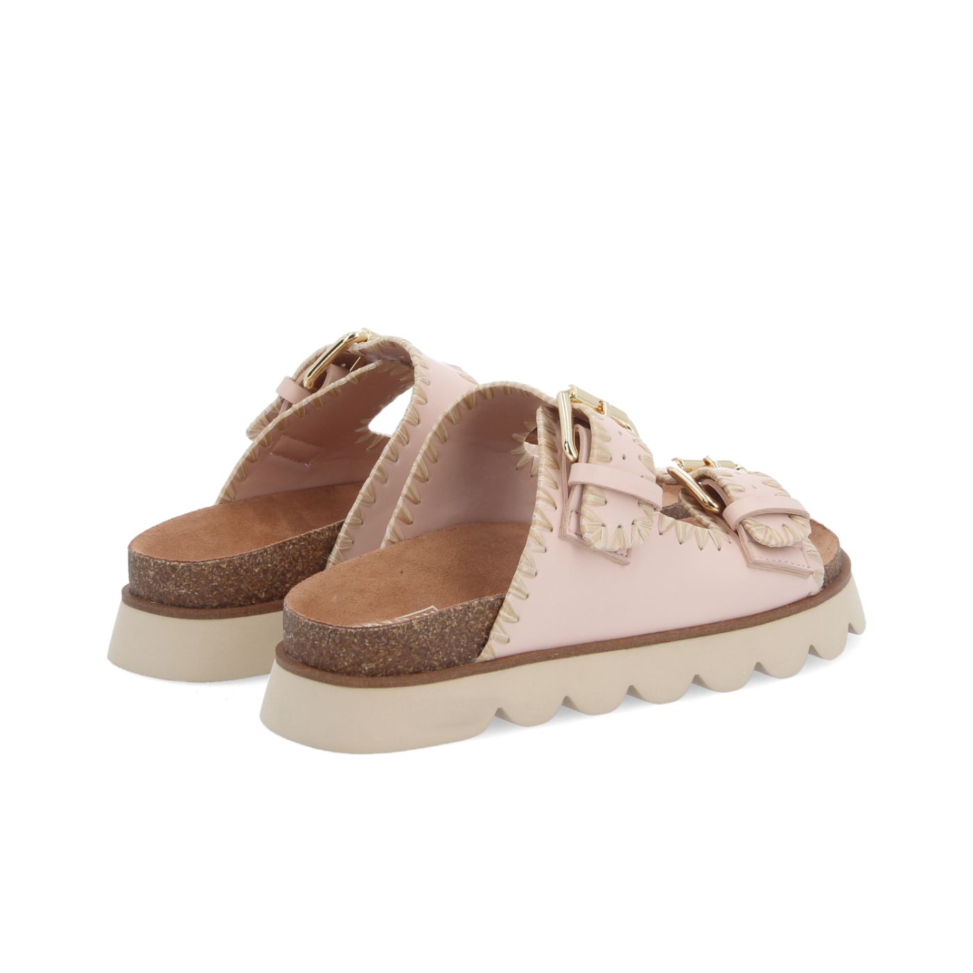SANDY EDGE W - SOFT/RAPHIA - ROSE/BEIGE